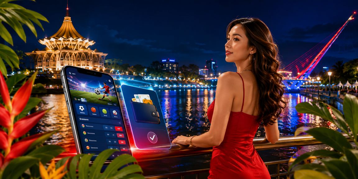 Pemain pertaruhan bola sepak di Kuching menggunakan telefon pintar